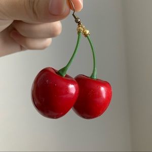 Cherry earrings